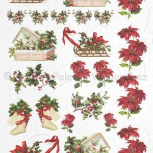 Karácsonyi rizspapír A4