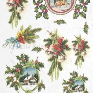 Karácsonyi rizspapír A4