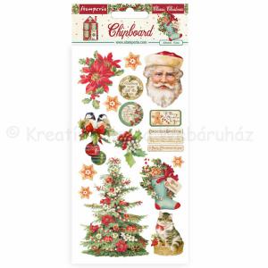 Karton chipboard - karácsony, klasszikus