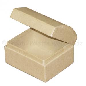 Karton doboz - ékszer doboz 6,5 x 5,2 x 4,5 cm