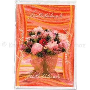 Képeslap borítékkal - Gratulálunk