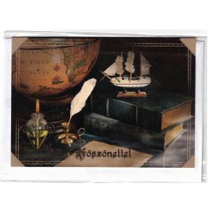 Képeslap borítékkal - Köszönettel