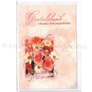 Képeslap borítékkal - nyugdíjba vonuláshoz