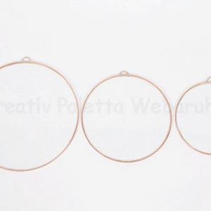 Keretezett üveglap - kör