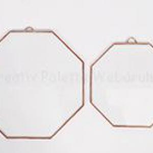 Keretezett üveglap - nyolcszög