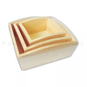 Kínáló szett, 3 db-os 18 x 18 x 7,5 cm