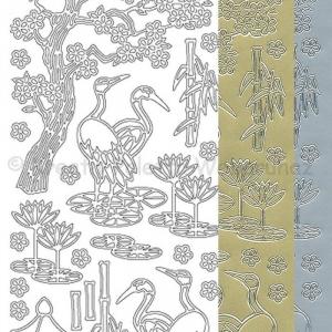 Kontúrmatrica - Japán kert