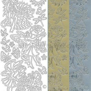 Kontúrmatrica - virágtündérek