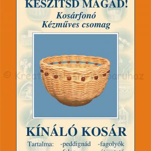 Kosárfonó készlet - Kínálókosár