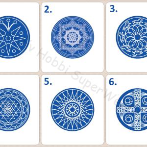 Mandala többféle 3.