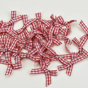 Masni 3 cm - piros kockás 10 db