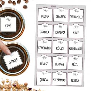 Matrica - fűszerek, kamra 15 db