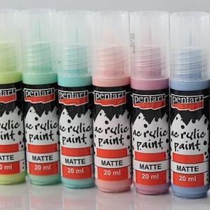 MATT akrilfesték 20 ml GELATO SZÍNEK
