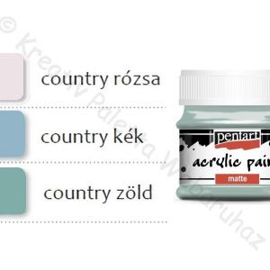 MATT akrilfesték 50 ml COUNTRY SZÍNEK