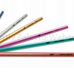 Metál színű színes ceruza készlet 6 db/cs