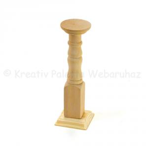 Natúr fa gyertyatartó 16 cm