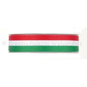 Nemzeti színű szövött szalag  18 mm