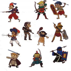 Nyomdakészlet - harcosok