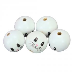 Nyuszi fej 3 cm - fiú