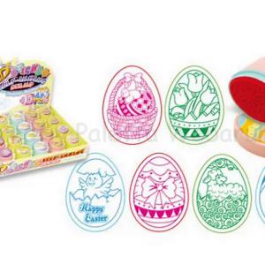 Önfestékező nyomda 45 mm 6 db - húsvéti tojás minta