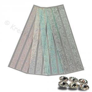 Öntapadó strassz csíkok - többféle szín