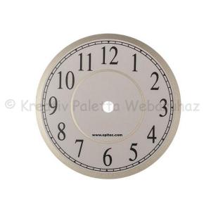 Óralap számozott 13 cm - fém