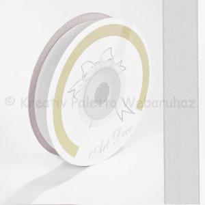 Organza szalag 10 mm - fehér