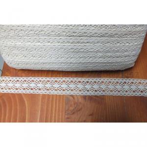 Pamut csipke - ekrü 3 cm x 2 m