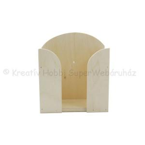 Papírzsebkendő tartó   6,2 x 14 x 13 cm