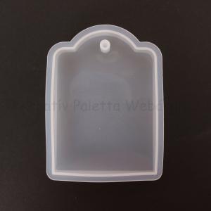 Professzionális szilikon öntőforma - címke 6,8 x 9 x 1,2 cm