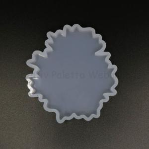 Professzionális szilikon öntőforma - geóda ovális 9 x 8,5 x 1 cm