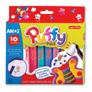 Puffy festék AMOS 10 x 10,5 ml