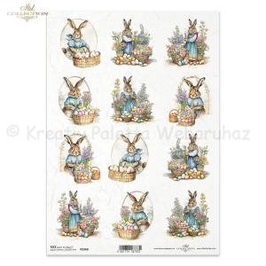 Rizspapír A/4 - húsvét