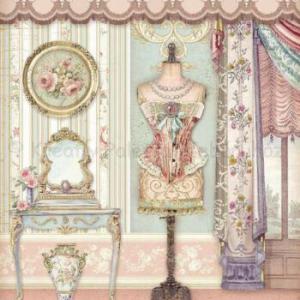 Rizspapír A/4 - manöken, szalon