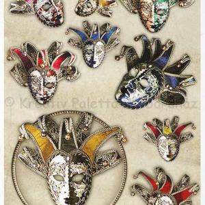 Rizspapír A/4 - maszkok