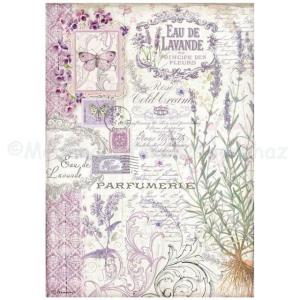 Rizspapír A/4 - Provence levendulavíz