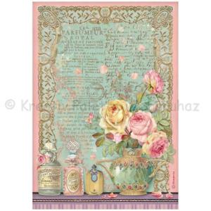 Rizspapír A/4 - Rose Parfum Parfumeur royal