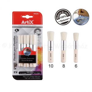 Sablonecset rövid nyelű, 3 db-os készlet - ARTIX