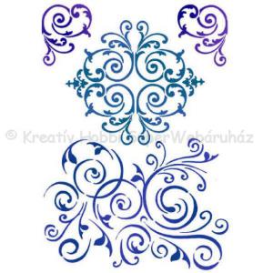 Stencil G, 21 x 29,7 cm - indaminták