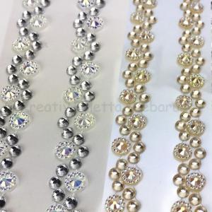 Strasszfüzér öntapadós