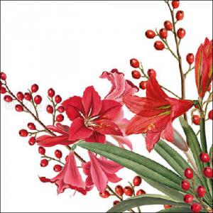 Szalvéta - amarilisz