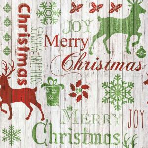 Szalvéta -boldog karácsonyt