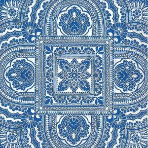 Szalvéta - csempe minta