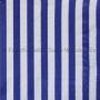 Szalvéta - csíkos kék