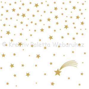 Szalvéta - csillaghullás