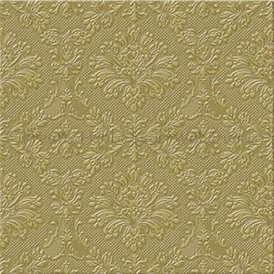 Szalvéta - domborított tapéta minta - arany