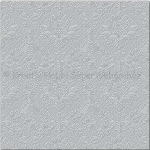 Szalvéta - domborított tapéta minta - ezüst