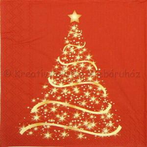 Szalvéta - fenyő sziluett