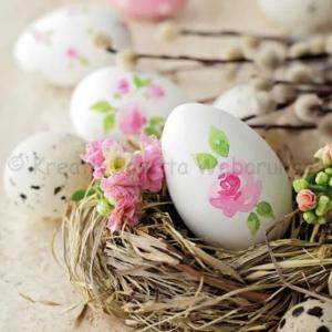Szalvéta - húsvéti tojás