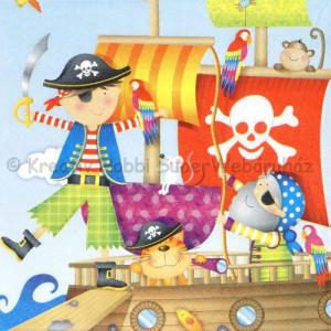 Szalvéta - kalózok -  pirates